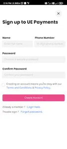 UE Payments screenshot 5