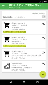 StockingApp screenshot 1