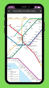 Athens Metro & Bus Map 2023 screenshot 0