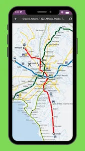 Athens Metro & Bus Map 2023 screenshot 3