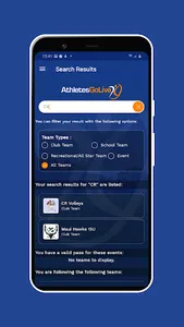 AthletesGoLive Volleyball screenshot 0
