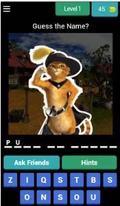 Puss in Boots Quiz screenshot 0