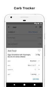 Atkins® Carb Counter & Meal Tr screenshot 1