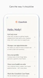 CloseKnit Health screenshot 0