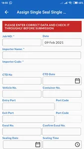 Warner Transit Cargo CHA app screenshot 4