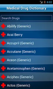 Drugs Dictionary Medical screenshot 0