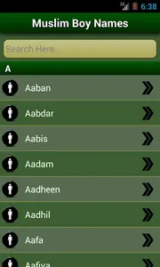 Islamic Baby Names & Meanings screenshot 1