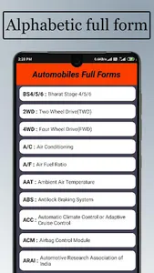 A To Z Full Forms Abbreviation screenshot 6