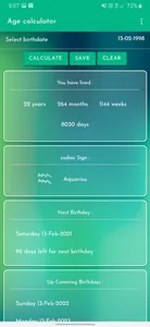 Age Calculator Plus screenshot 17
