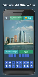Ciudades del Mundo Quiz - Adiv screenshot 0