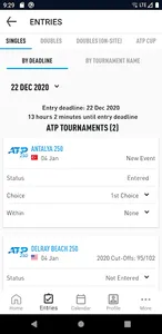 ATP PlayerZone screenshot 2