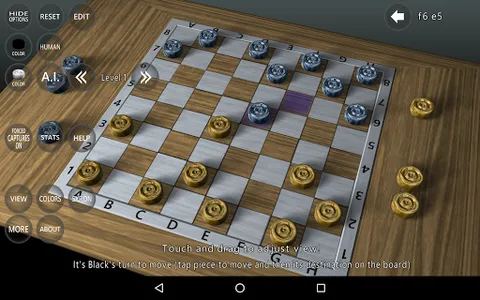 3D Checkers Game screenshot 5