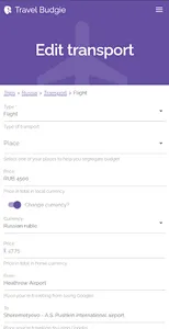 Travel Budgie screenshot 2