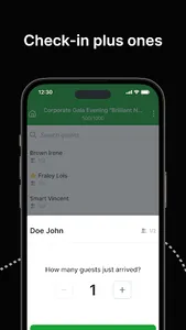 Attendu: Check-in screenshot 4