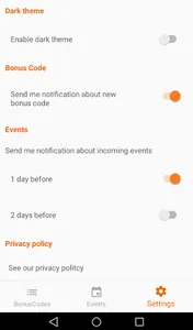 DSOBonusCode - Bonus Codes for screenshot 2