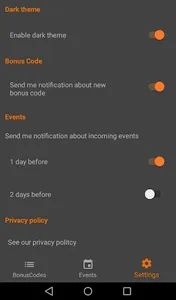DSOBonusCode - Bonus Codes for screenshot 5