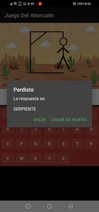 Juego Del Ahorcado screenshot 2