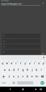 VERGE WebApps Launcher screenshot 0