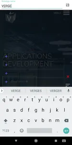VERGE WebApps Launcher screenshot 1