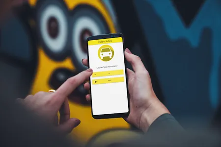 Gelbe Autos screenshot 2