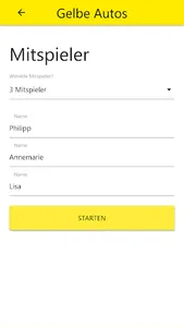 Gelbe Autos screenshot 4