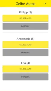 Gelbe Autos screenshot 5