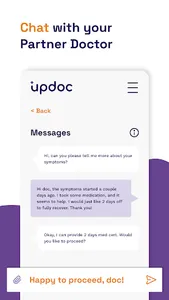 Updoc - Med Cert & Scripts screenshot 0