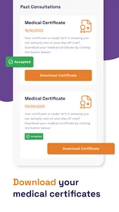 Updoc - Med Cert & Scripts screenshot 1