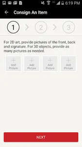 IRSAuction screenshot 3