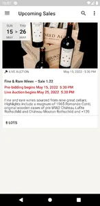 Ampersand Wine Auctions screenshot 0