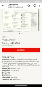 Frost Stockdog Sales screenshot 2