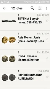 TESSERA SUBASTAS AUCTIONS screenshot 1