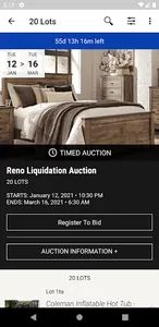 Vanzant Auctions screenshot 2