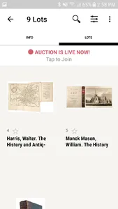Whytes Auctions screenshot 1