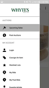 Whytes Auctions screenshot 4