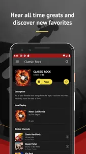 Rock Radio screenshot 1