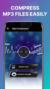 Mp3 Compressor & Resizer screenshot 0