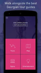 Audio Guide Georgia: trip plan screenshot 1