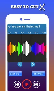 MP3 Cutter - Music Audio Edito screenshot 0