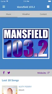 Mansfield 103.2 screenshot 1