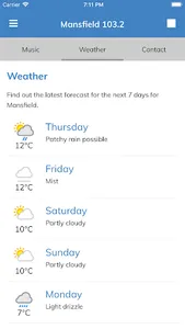 Mansfield 103.2 screenshot 2