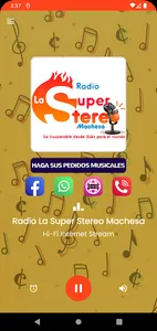 Radio La Super Stereo Machesa screenshot 1