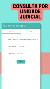 Agenda de Audiências SC screenshot 1