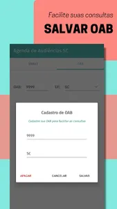 Agenda de Audiências SC screenshot 3