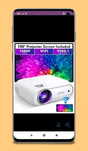 auking mini projector review screenshot 3