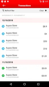 redpayments screenshot 2