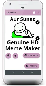 Aur Sunao Meme Maker Tool screenshot 0