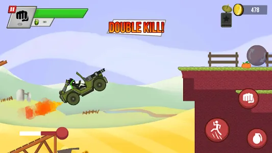 Stickman vs Zombies screenshot 1