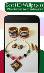 Latest Silk Thread Jewellery D screenshot 0