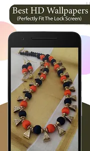 Latest Silk Thread Jewellery D screenshot 1